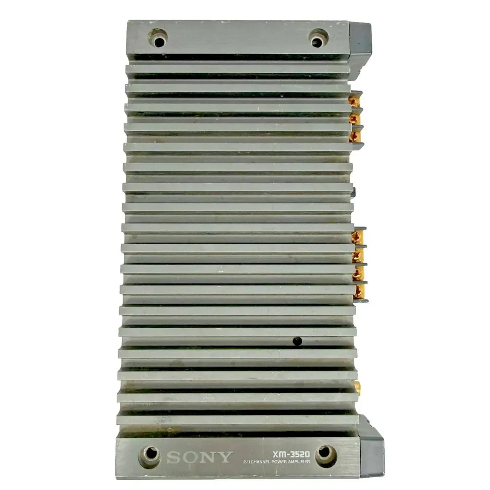 Sony XM-3520 2 / 1 Channel Car Stereo Power Amplifier Vintage Old School Amp
